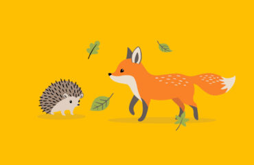 Hedgehog vs Fox