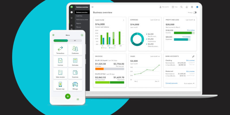 QuickBooks Online Web and Mobile App