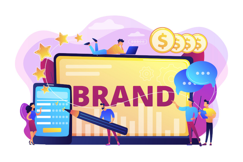 Brand Interactions Illustration