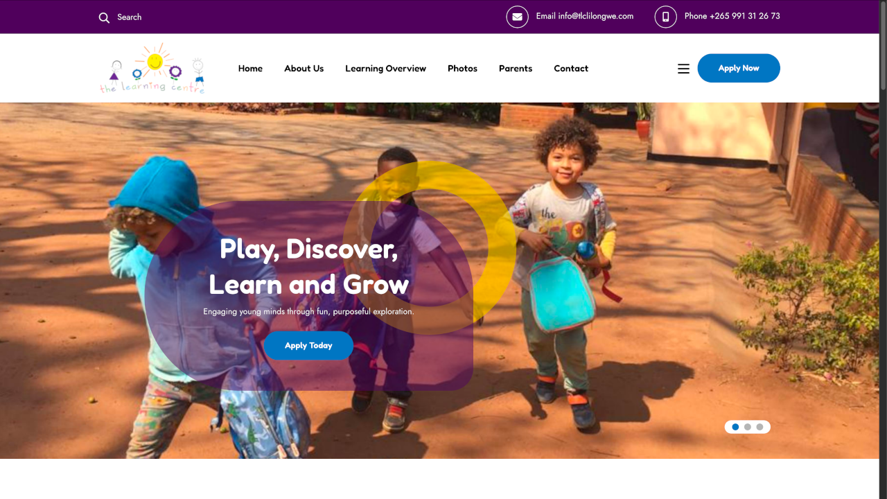 TLC Home Banner