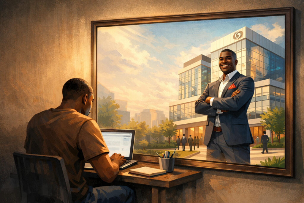 From desk to success