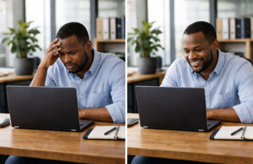 From frustration to contentment at work