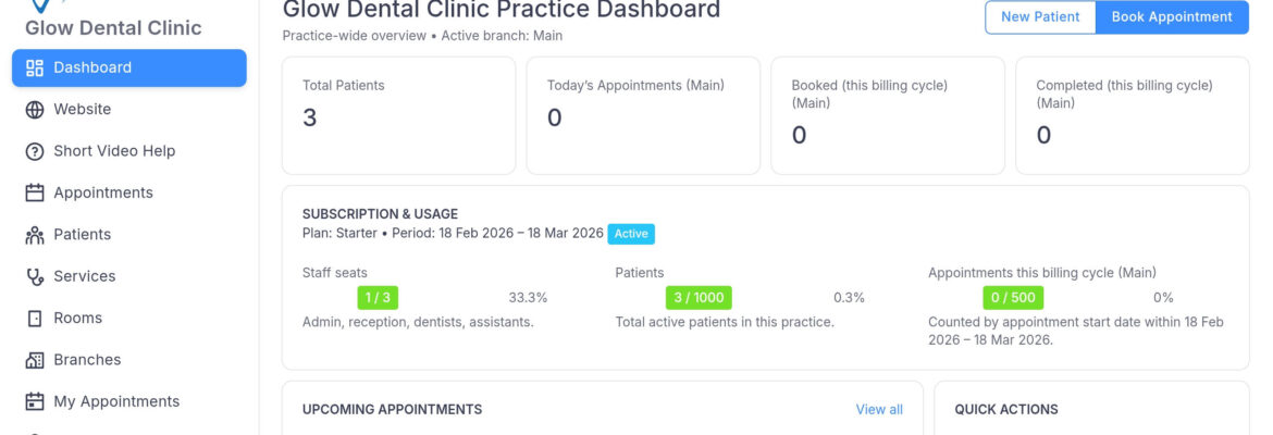 ToothTrack Dashboard