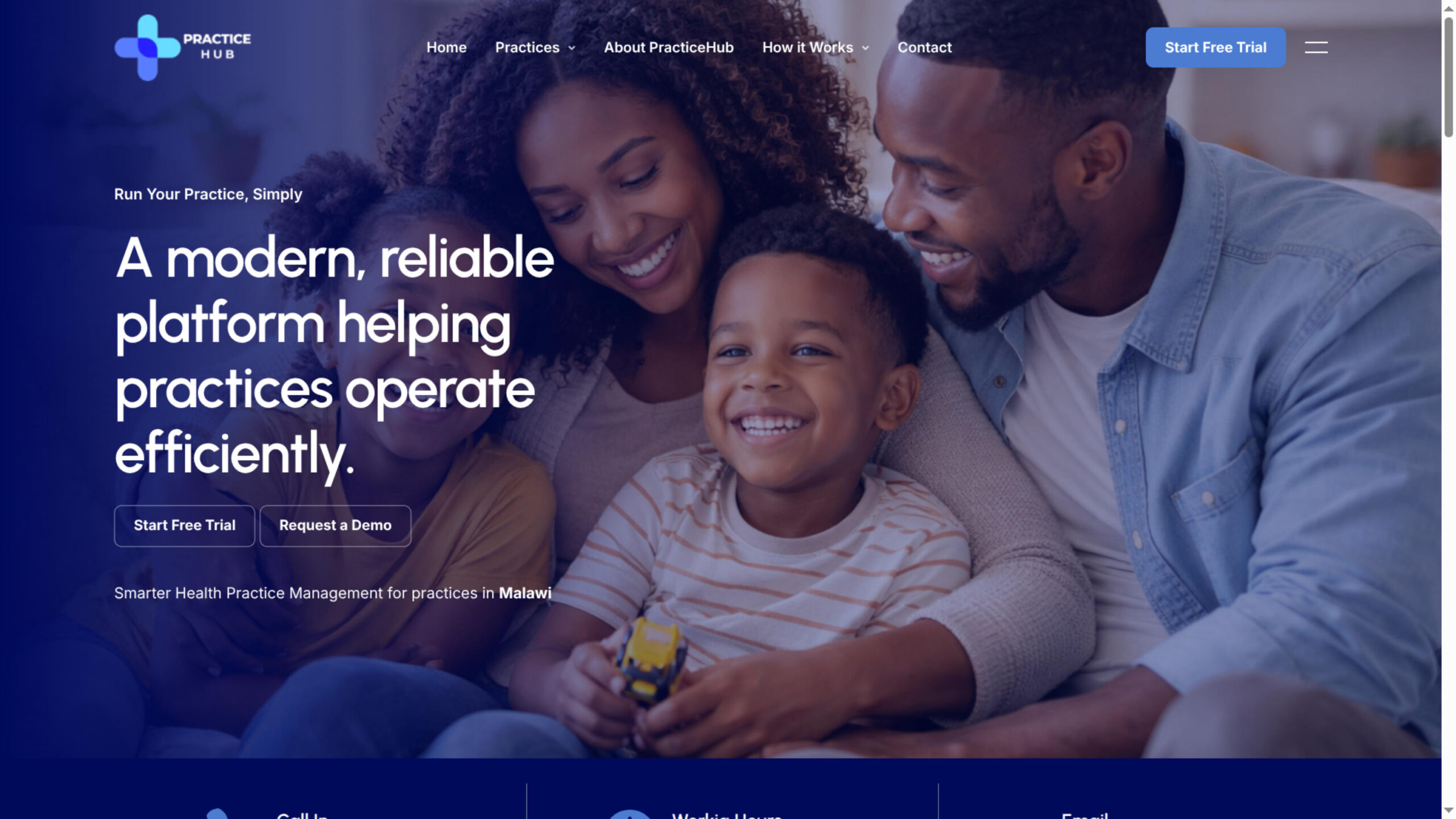 PracticeHub Website
