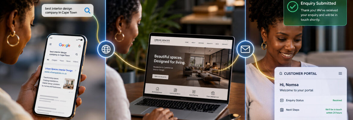 Digital customer journey in three steps