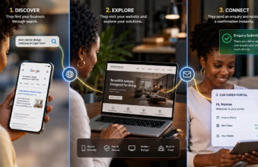 Digital customer journey in three steps