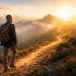 Golden Trail to Misty Peaks