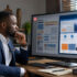 Business Owner Compares Outdated and Modern Websites